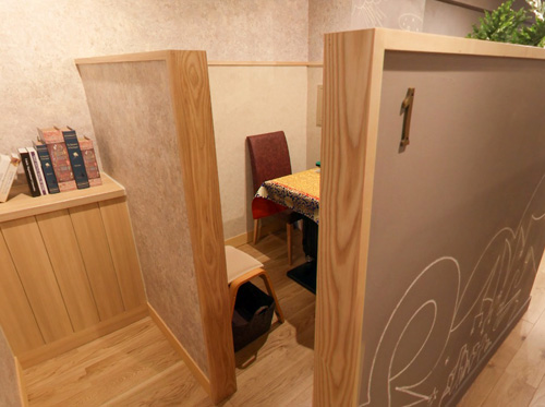 銀座占い館バランガンの内装