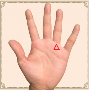 手相 三角紋 トライアングル の意味とは 新宿占い館バランガン